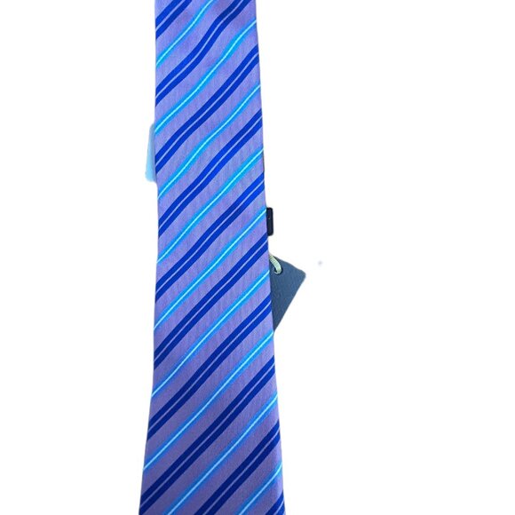 CANALI STRIPED TIE 100% SILK NEW - Picture 13 of 14